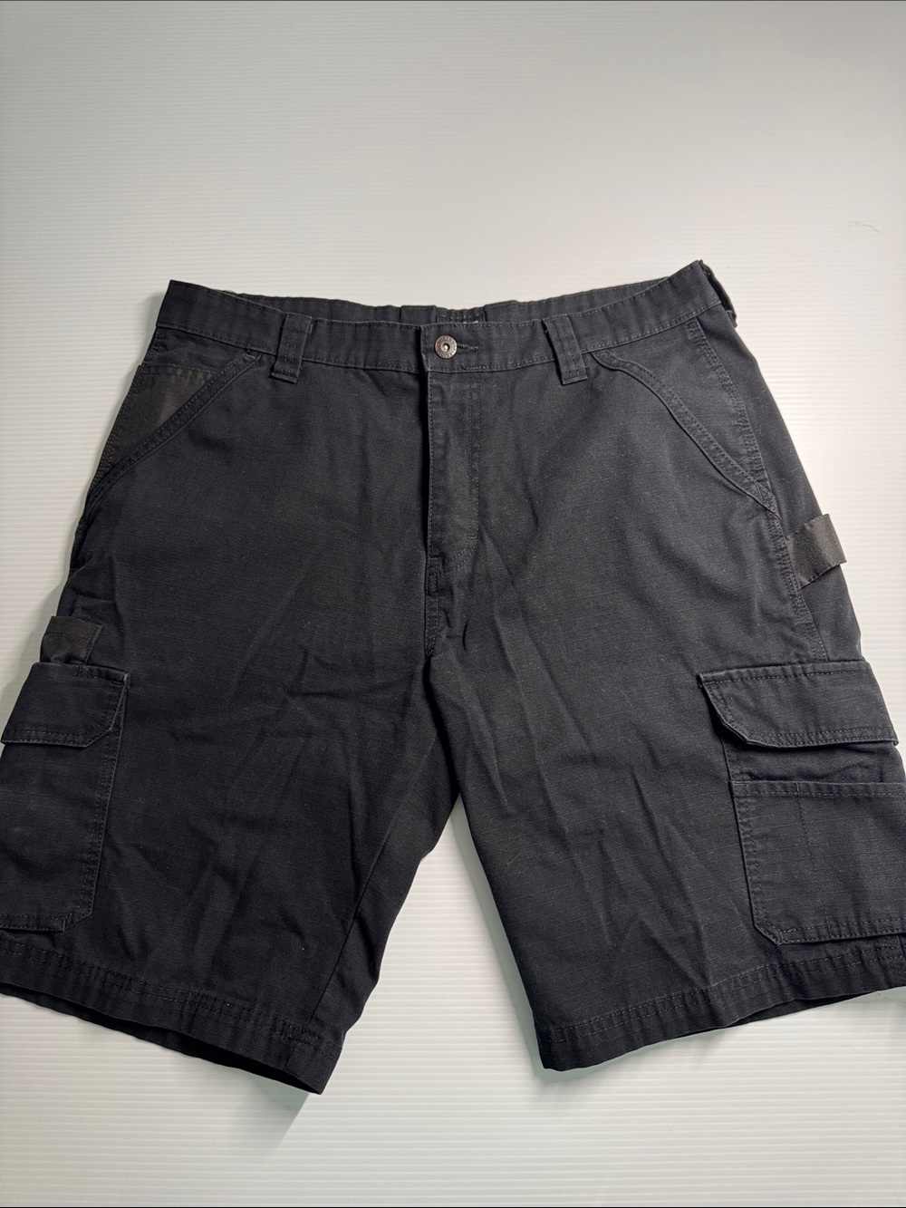 Dickies Black Cargo Shorts with Utility Pockets